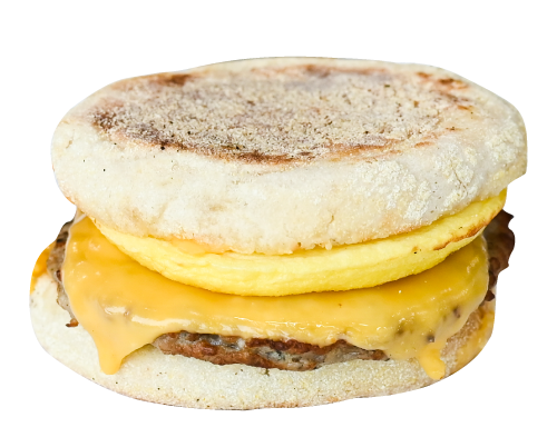 English Muffin Breakfast Sandwich