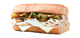 Spicy Jalepeno Ranch Turkey Sub